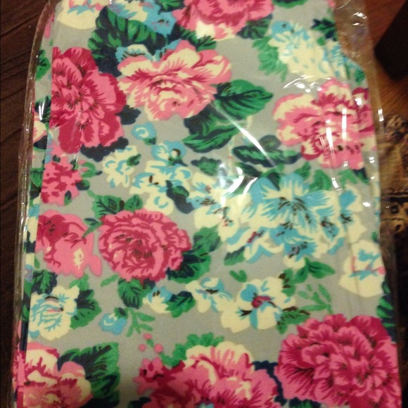 Flowery Leggings - Picture 2 of 3