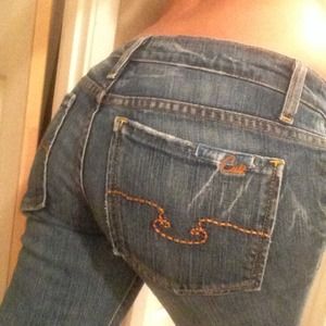 Blue cults size 26 💕