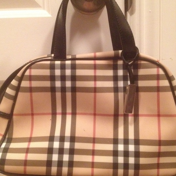 Burberry handbag. Used only about 5x.