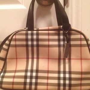 Burberry handbag. Used only about 5x.