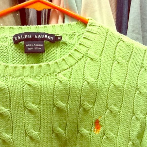 Ralph Lauren cable knit sweater