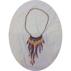•beaded necklace•