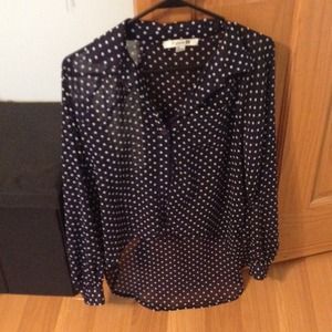 BUNDLED 🌻high-low button up shirt