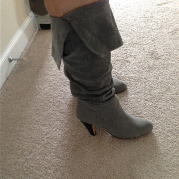 Gray Bakers knee Boots SOLD