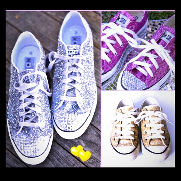 GLITTER CONVERSE - Picture 1 of 1