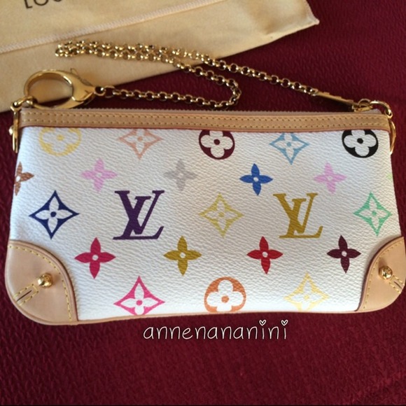 💔SOLD💔 LV Milla Clutch MM Multicolore - Picture 4 of 4