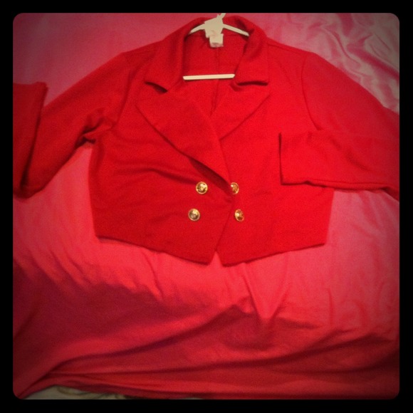 ‼️❌ SOLD 💥❤️Red Blazer