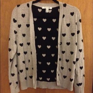 Forever 21 grey & black cardigan