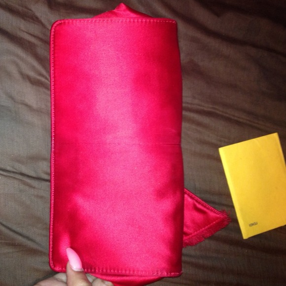 Bcbg red clutch - Picture 2 of 3