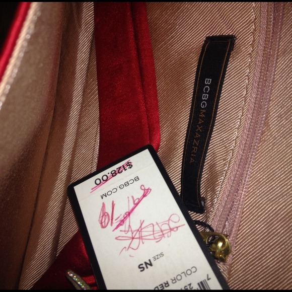 Bcbg red clutch - Picture 3 of 3