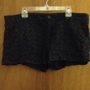 Abercrombie & Fitch navy blue shorts!