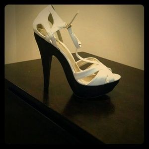 White Platform Heels!!!!