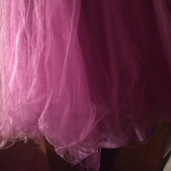 Lilac Short Prom Dress - Picture 3 of 3
