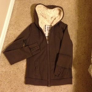 Faux fur lined fleece - size Medium