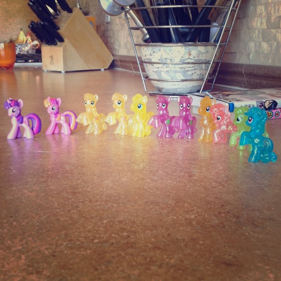 My little pony figures