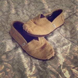 TOMS Burlap Shoes