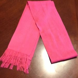 Pink scarf