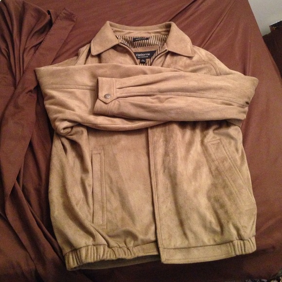 Mens suede jacket