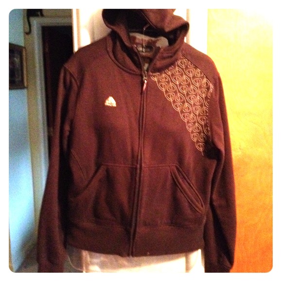 ACG zip up stylish brown hoodie jacket