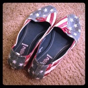 American flag shoes