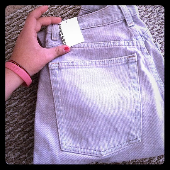 American Apparel High waisted jeans