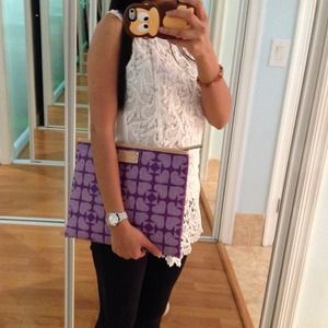 kate spade Bags - 🎉HP 2/17🎉Kate Spade Purple Spades Pouch kate spade Bags - 🎉HP 2/17🎉Kate Spade Purple Spades Pouch