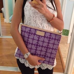 kate spade Bags - 🎉HP 2/17🎉Kate Spade Purple Spades Pouch kate spade Bags - 🎉HP 2/17🎉Kate Spade Purple Spades Pouch