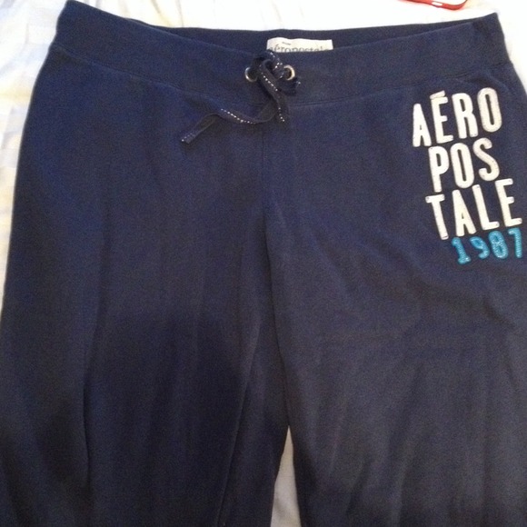 Navy Blue Aeropostale SweatPants