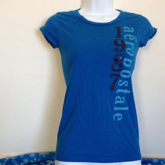 🌹reserved🌹Blue Aero tee