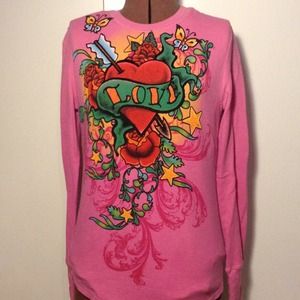 Pink love long sleeves