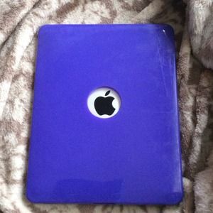 Purple iPad case