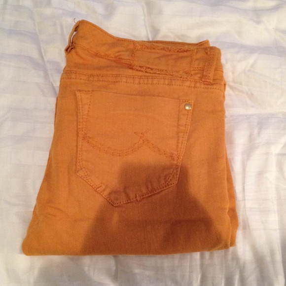 Mustard Yellow Skinny Jeans