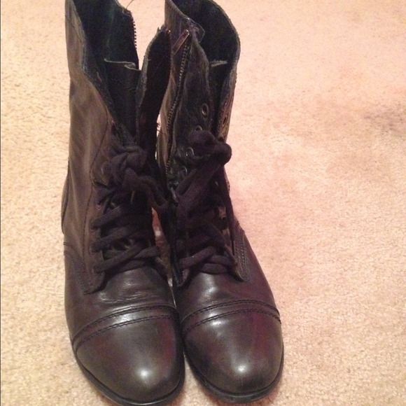 Steve Madden Combat Boots