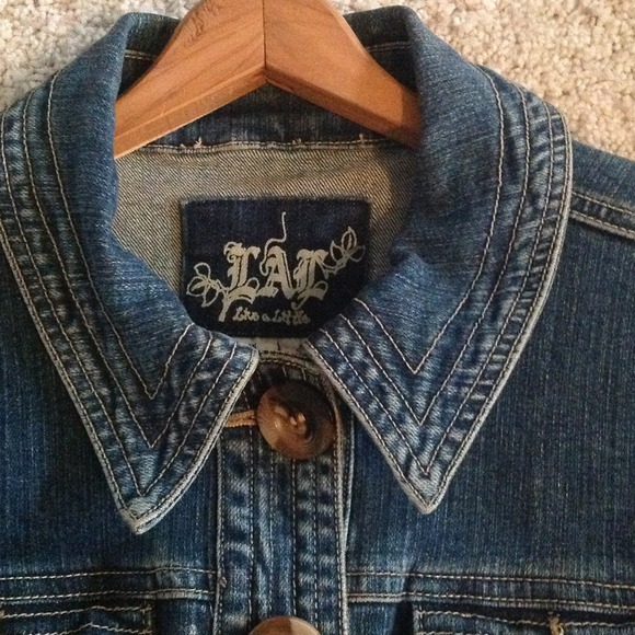 Dressy Denim Jacket - Picture 3 of 4