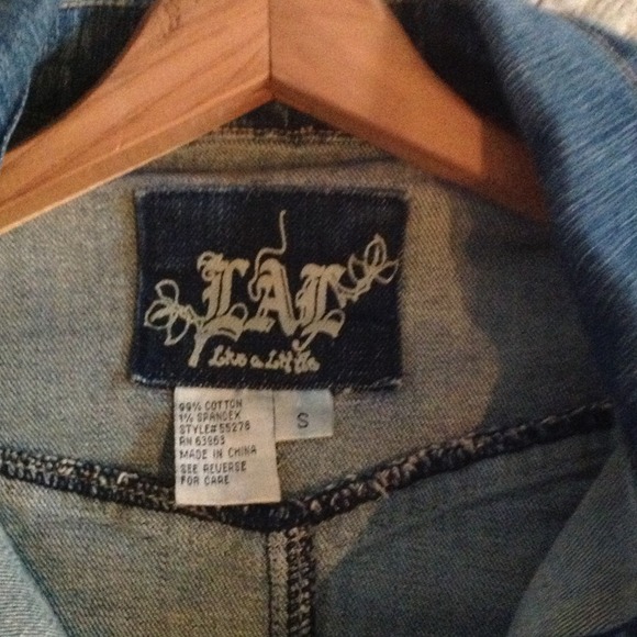 Dressy Denim Jacket - Picture 4 of 4