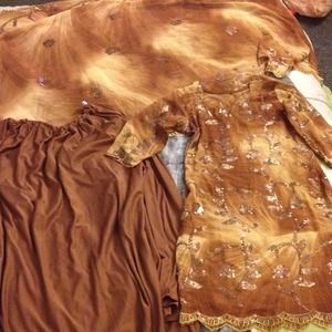 Fancy Pakistani gown