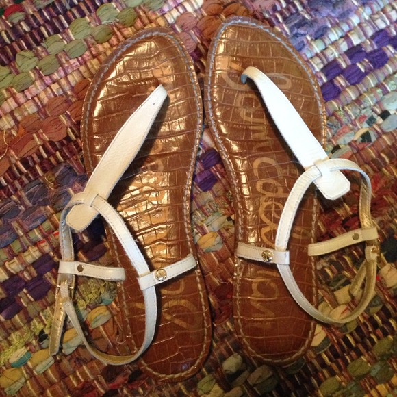 Sandals white beach style