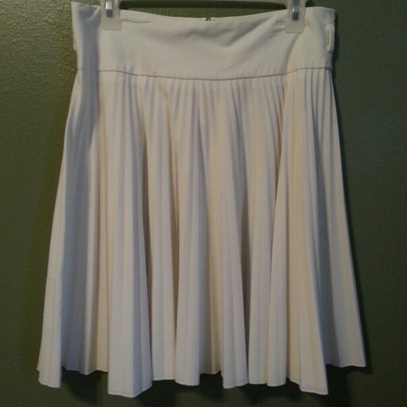 White skirt