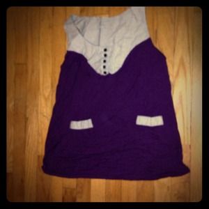 Cute royal purple tank💗