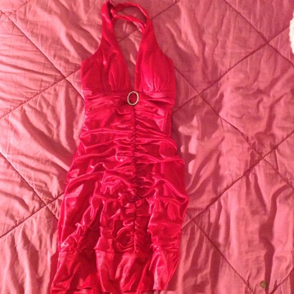 Skin tight hot pink dress - Picture 1 of 4