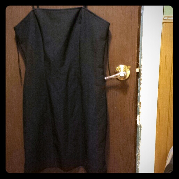 Spaghetti strap Little Black Dress - size 9/10 - Picture 1 of 3