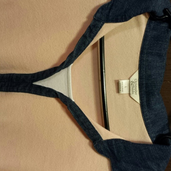 Pink blouse with quarter length sleeves - Picture 2 of 2