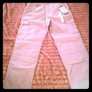 Brand new men's khaki work pants