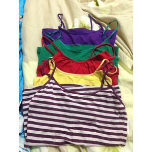 5 tank tops!