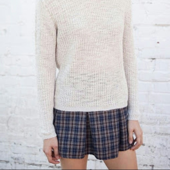 RESERVED Brandy Melville Plaid Skirt