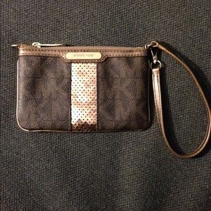 Michael Kors Sequin Wristlet