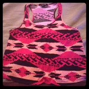 Aztec style forever21 tank!!