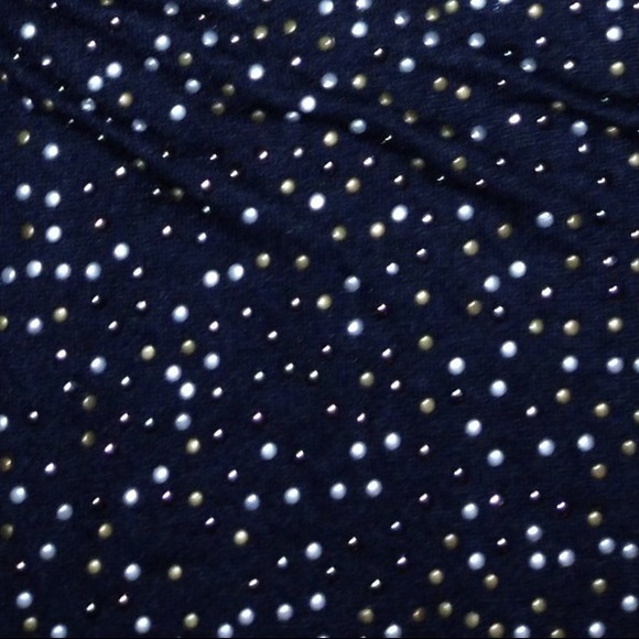 New Joe's black T top with glitter dots - Picture 4 of 4