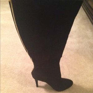 Wide calf knee boots BRAND NEW