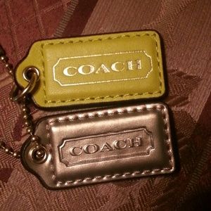 Coach Bag Tags